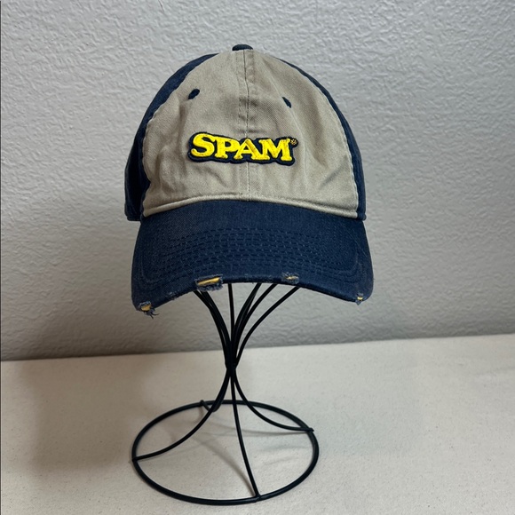 Signature Other - Vintage SPAM Embroidered Dad Hat – Crazy Tasty Cap by Signatures – Adjustable